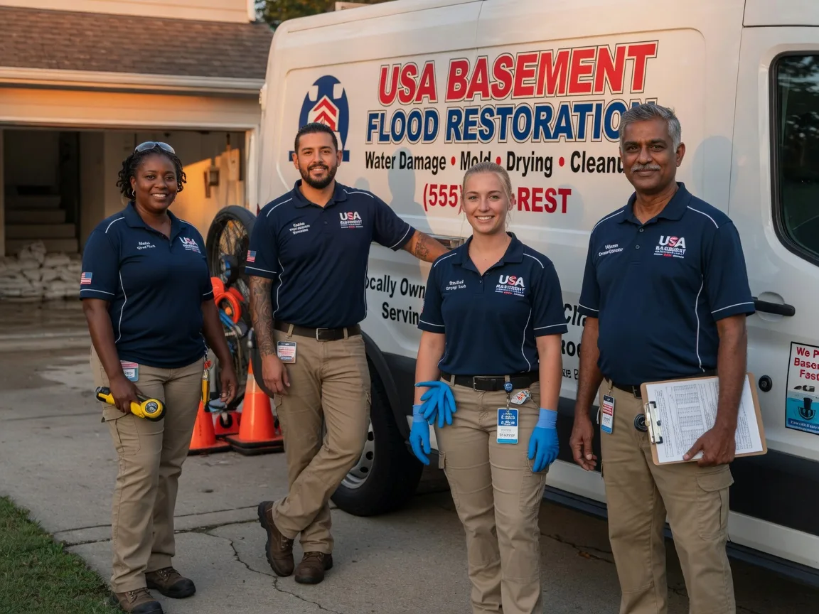 Basement Flood Cleanup company in Howes, SD